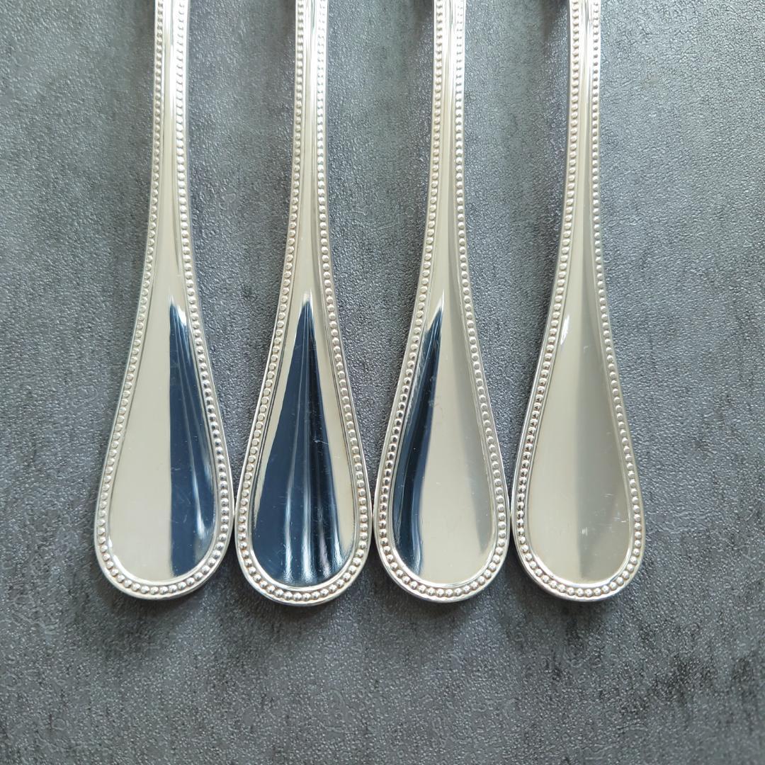 美品 クリストフル パール ケーキフォーク 4点