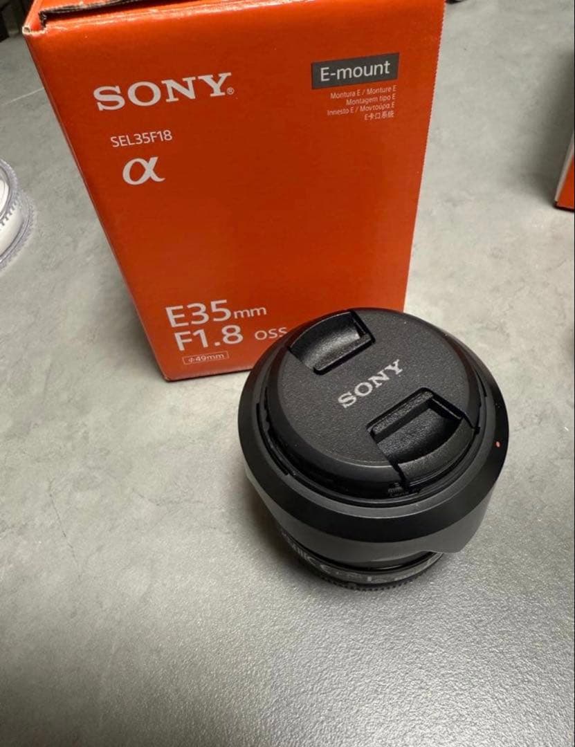 Sony ZV-E10 ミラーレスカメラ E 35mm F1.8 OSS セット