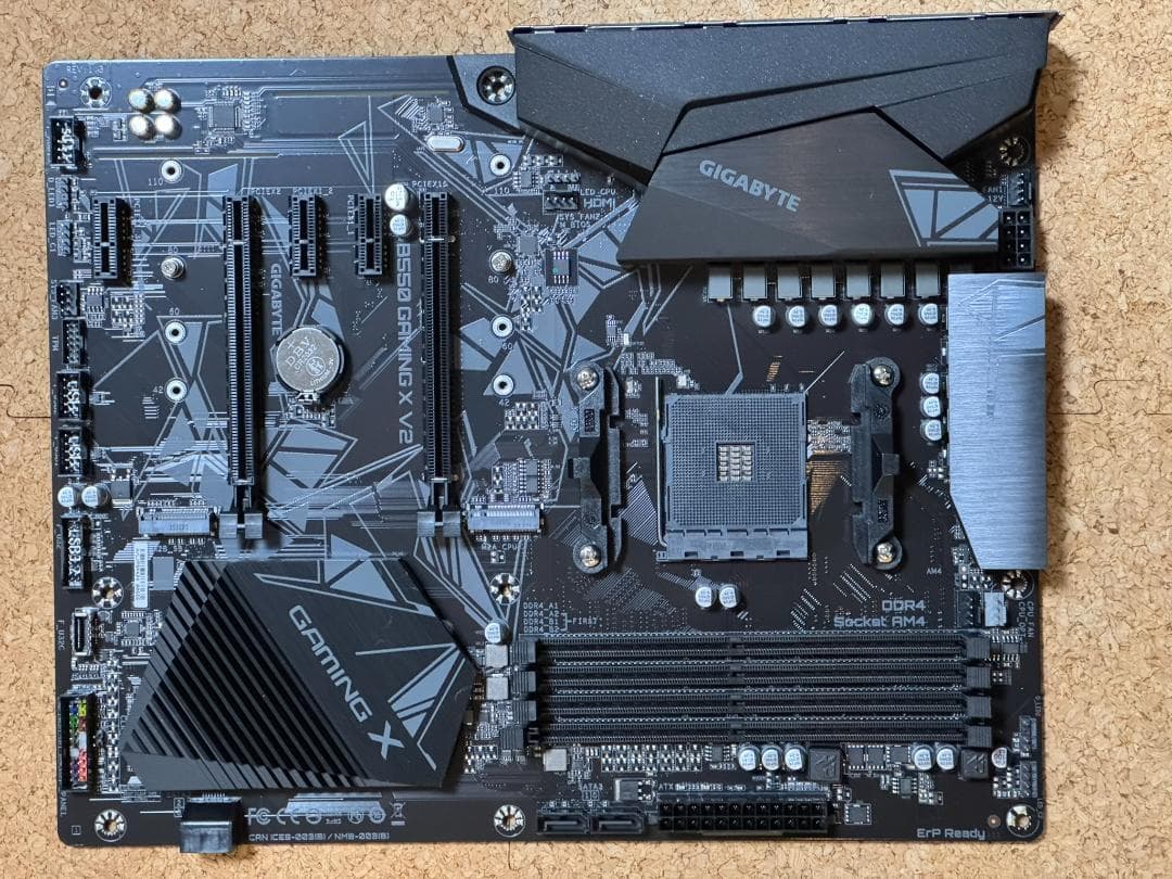 【ほぼ未使用】GIGABYTE B550 GAMING X V2 マザーボード
