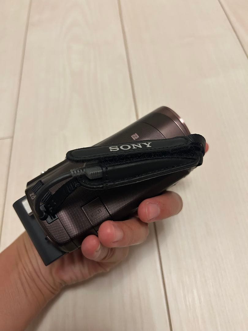 【美品・動作確認済み】SONY HDR-CX480ブラウン 本体＋バッテリー付属