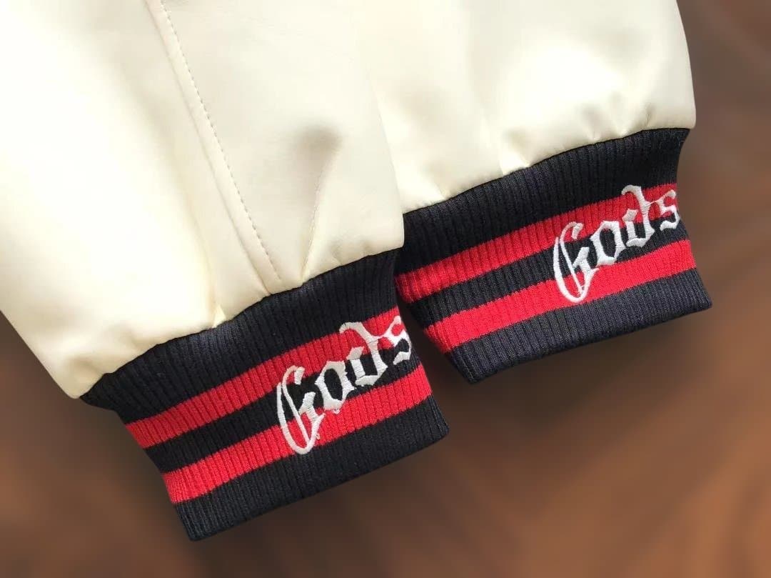 Godspeed バルキーボンバージャケット 黒/白