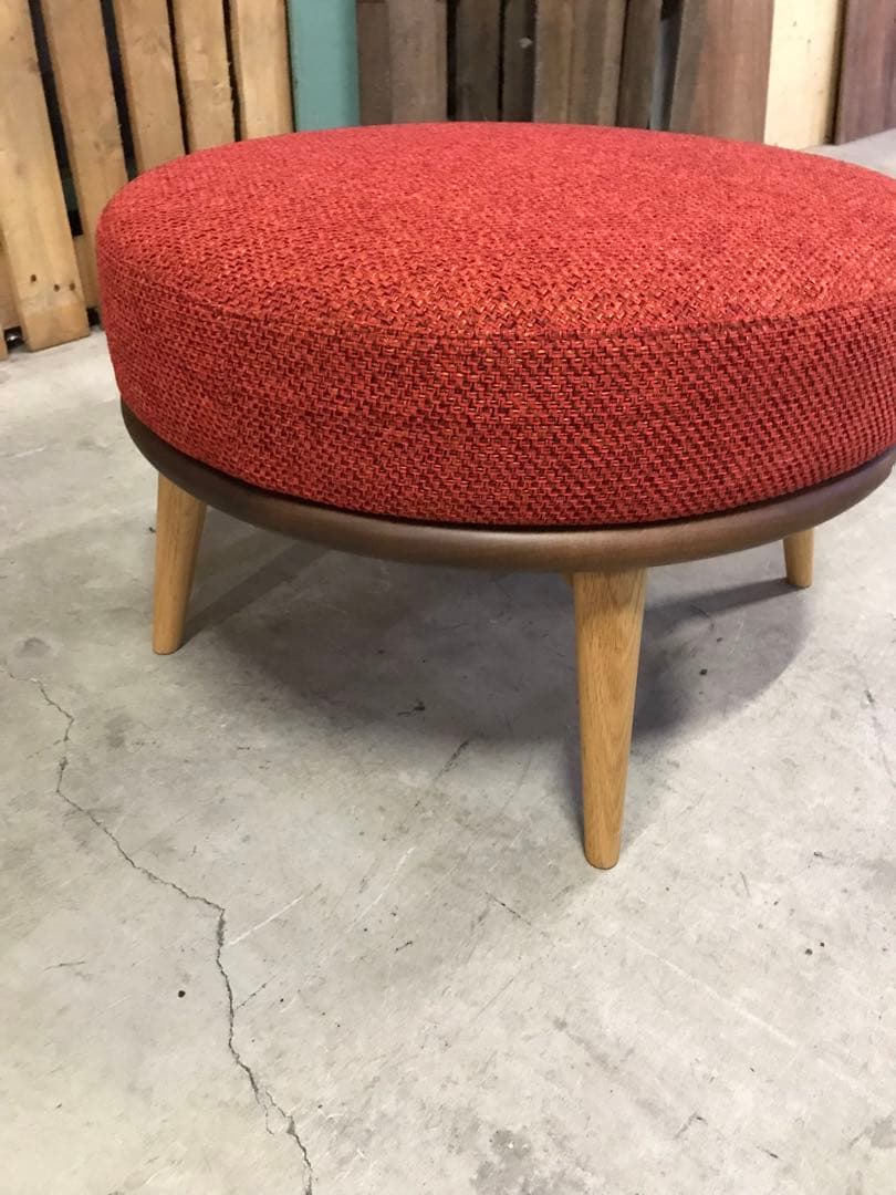 モデルルーム 住宅展示場品 柏木工 KASHIWA シビル スツール オットマン