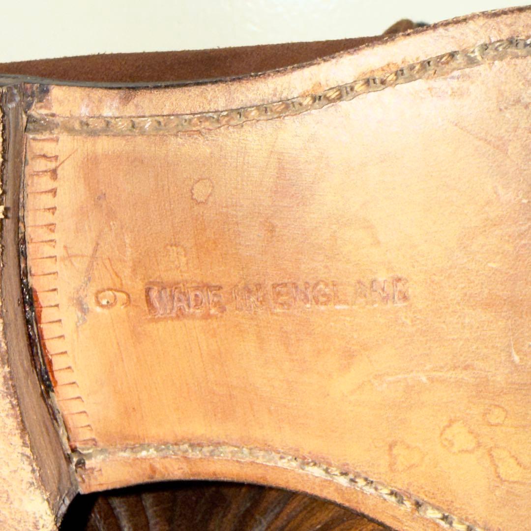 美品！80's LloydFootwear ロイドフットウエアチャッカブーツ6E