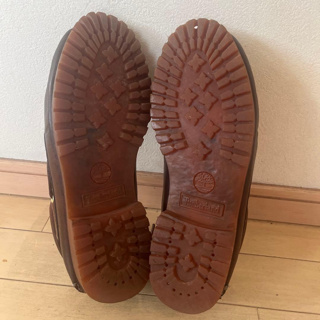 靴 Timberland 3 Eye Classic Burgundy