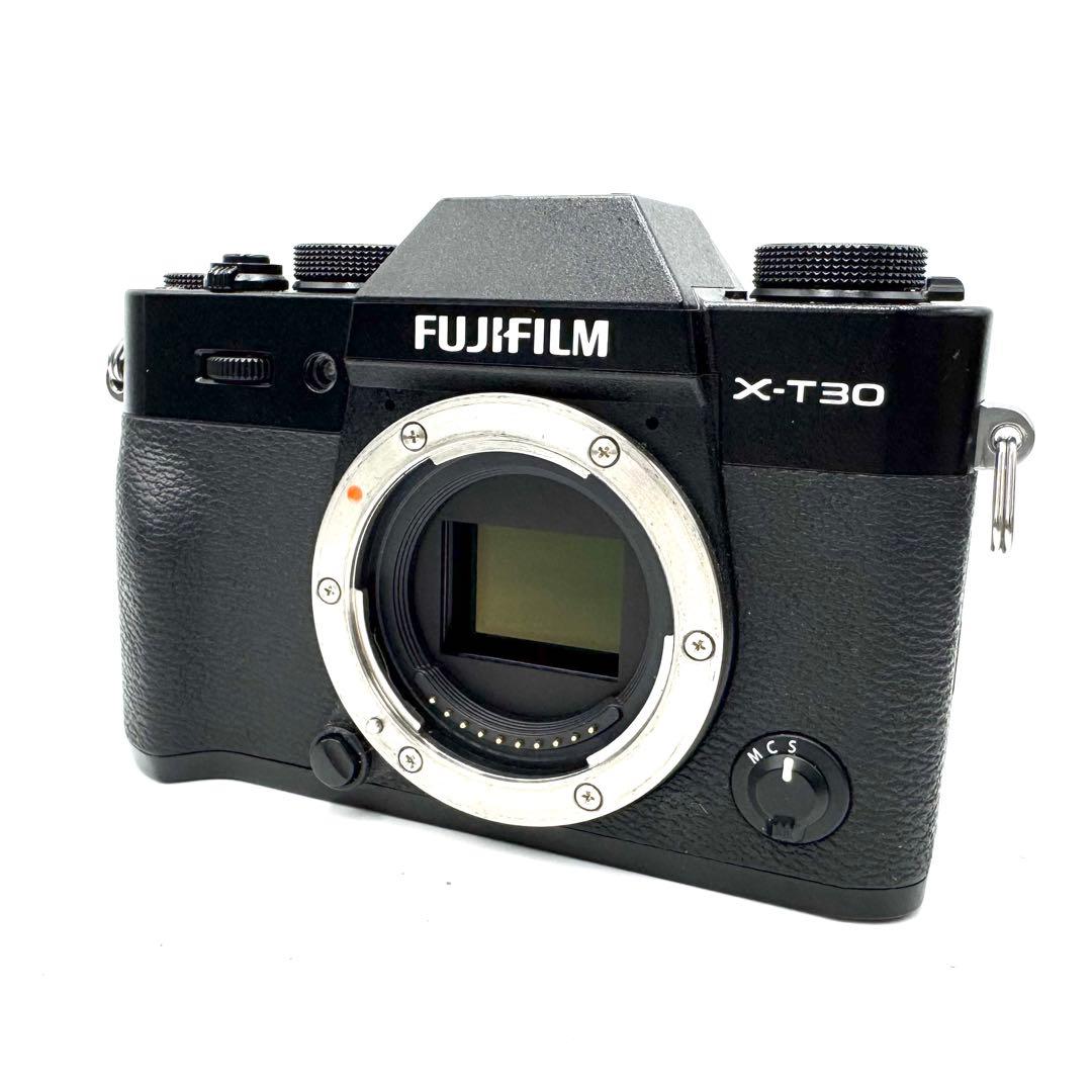 美品 FUJIFILM フジフィルム ミラーレス X-T30 ブラック