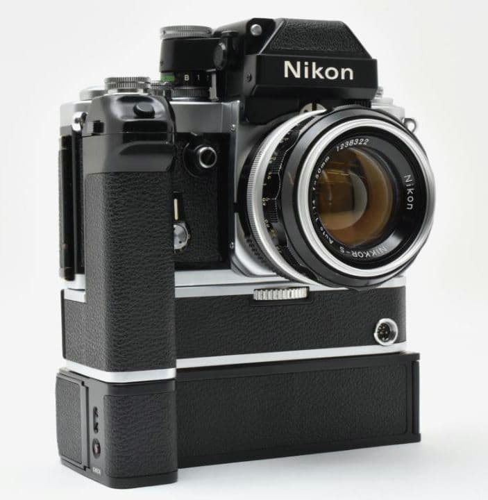 完動品 Nikon F2 フォトミックA 50mm f1.4 MD-2 MB-1