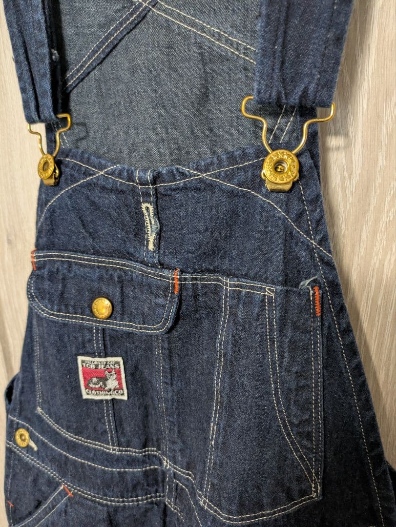 TCB jeans wrecking crew pants オーバーオール 28