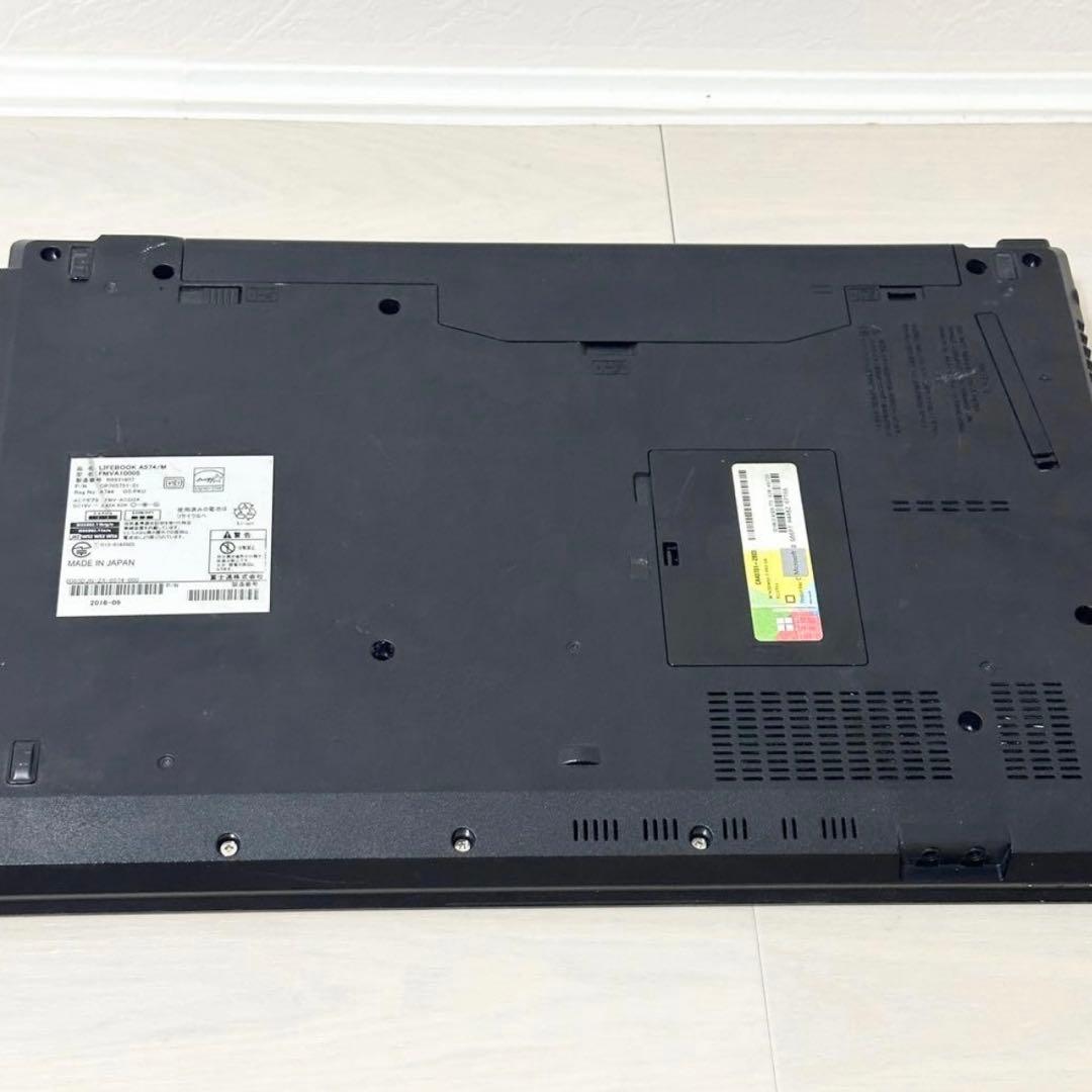 富士通 LIFEBOOK / Core i5 / SSD 128GB ブラック