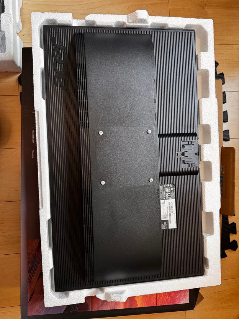 acer KG1 Series 25インチ ゲーミングモニター/箱・付属品付き