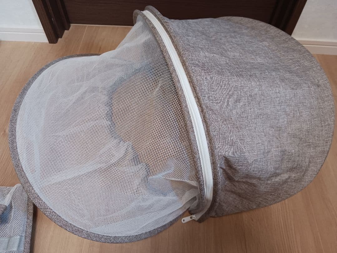 折りたたみベビーベッド マットレス付き