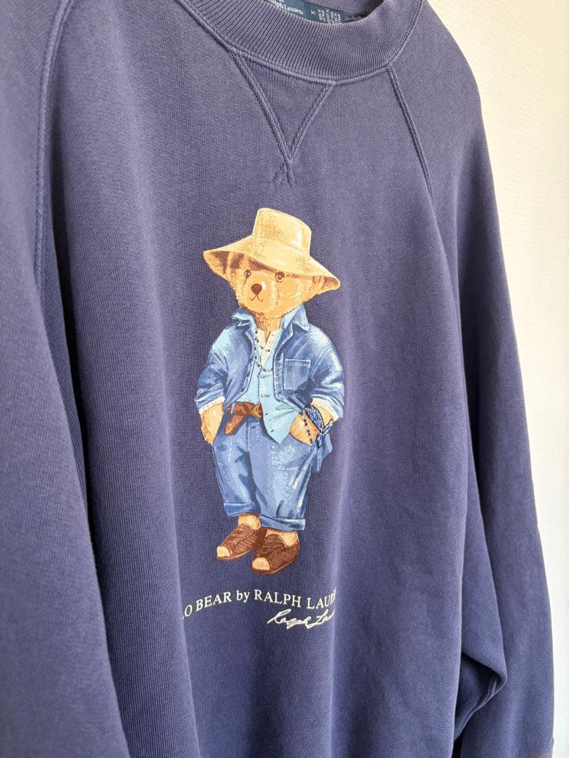 Polo ベア / オーバーサイズ フリース クルーネック