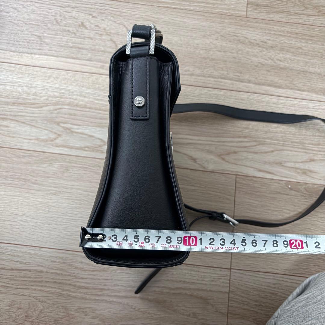 DIESEL レザーショルダーバッグ