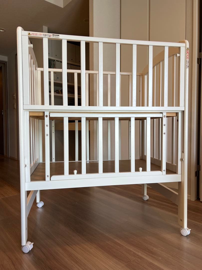 KATOJI ハイポジションベビーベット　ミニ　ホワイト