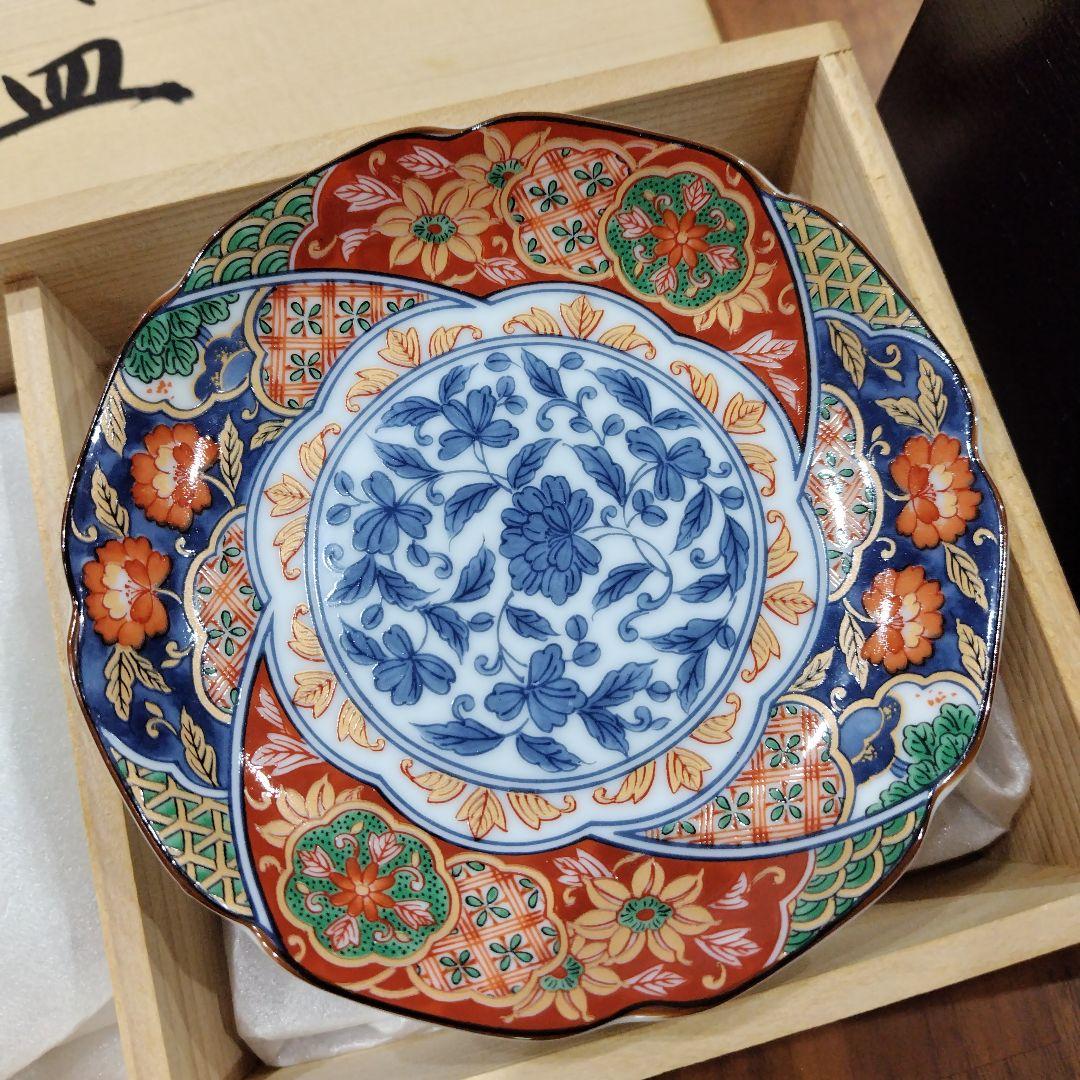 有田焼 祥楽 三段重 お皿セット 林斎 金彩 お祝い