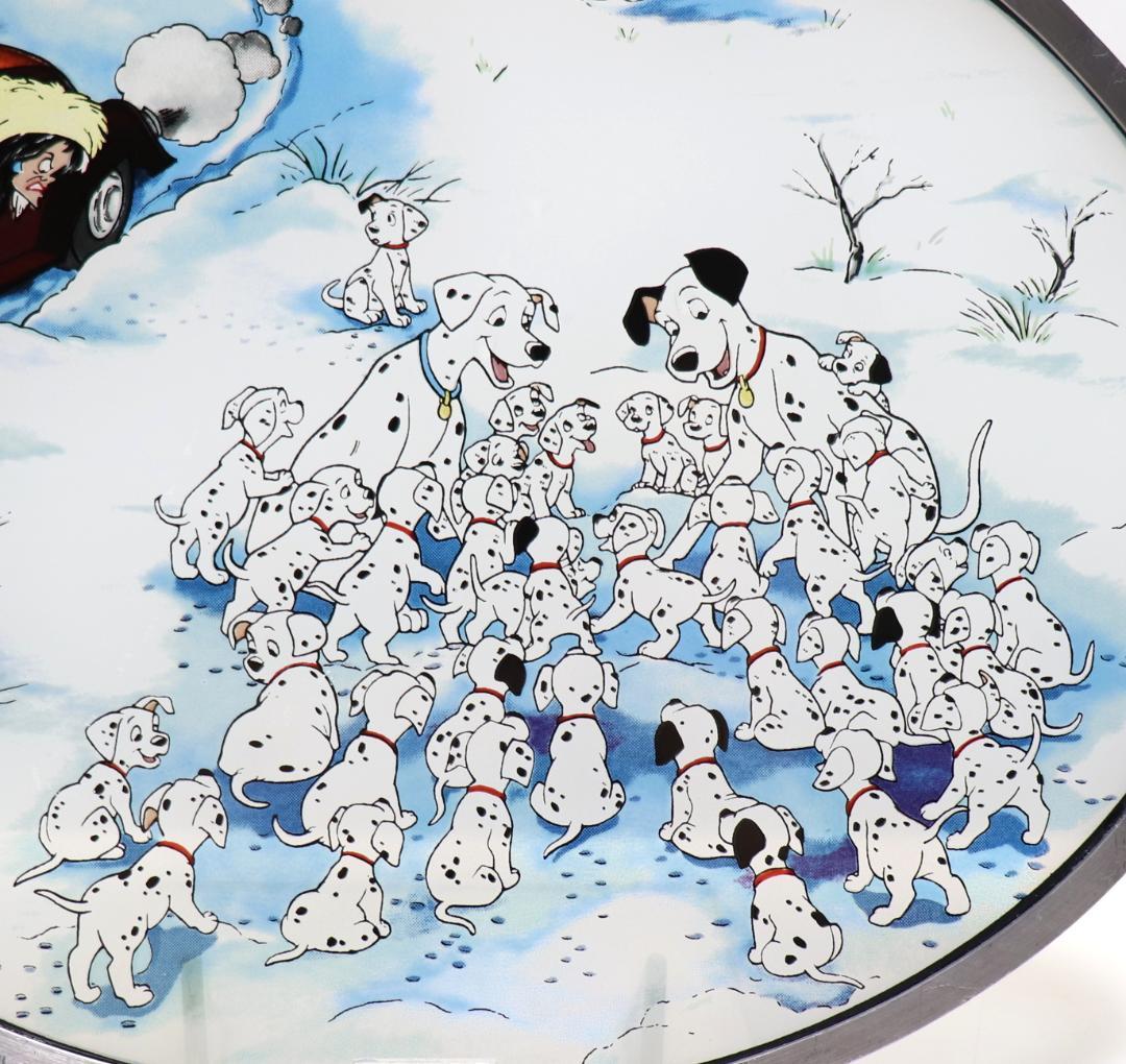 101匹わんちゃん ウォルト・ディズニー ヴィンテージ ステンドグラス 犬