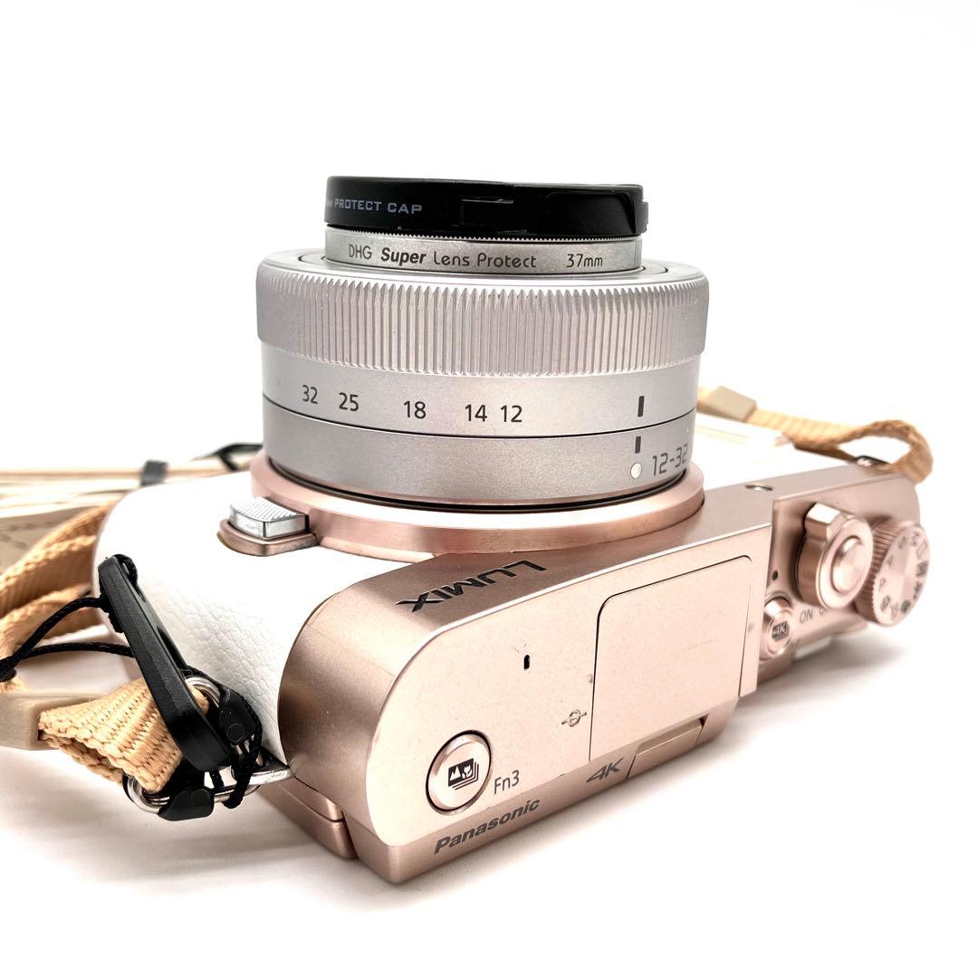 Wi-Fi対応 Panasonic DC-GF10 レンズキット　ホワイト