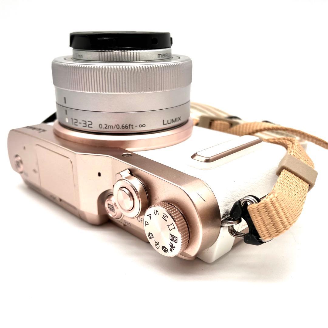Wi-Fi対応 Panasonic DC-GF10 レンズキット　ホワイト