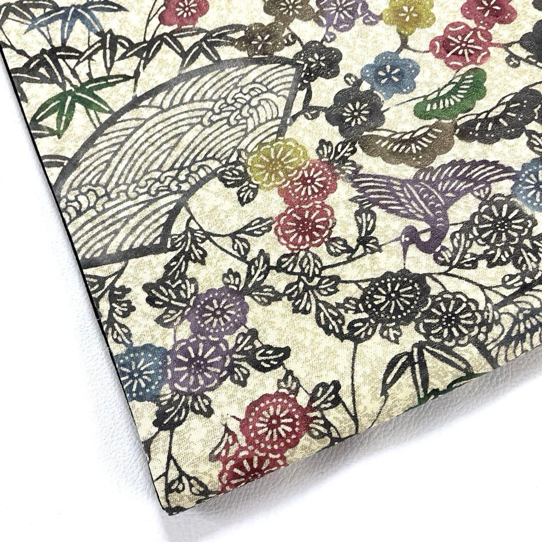 専用帯6245 6258 二点セット ●高級 正絹 紅型 両面全通 リバーシブル