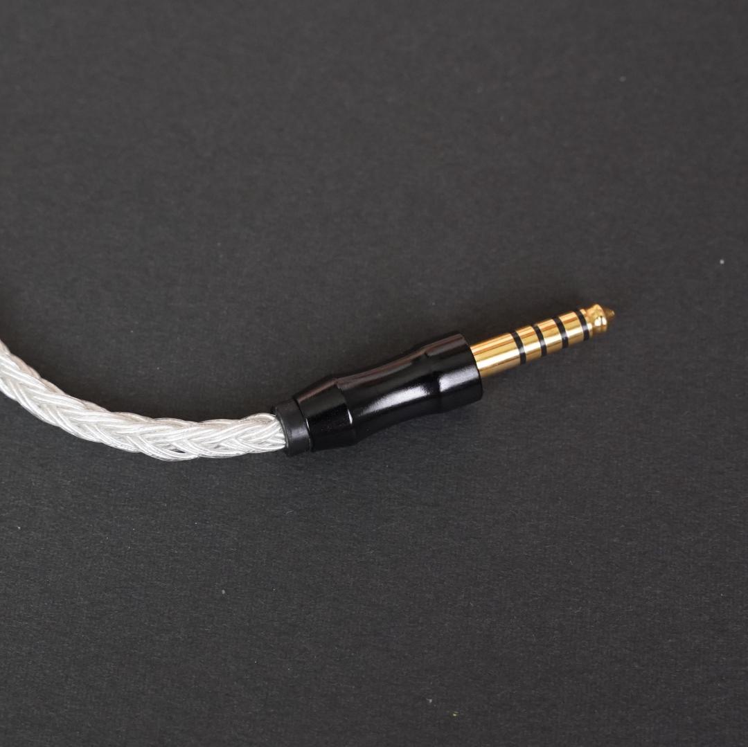 超希少!16芯 最高銀メッキOFC リケーブル mmcx/4.4mmバランス