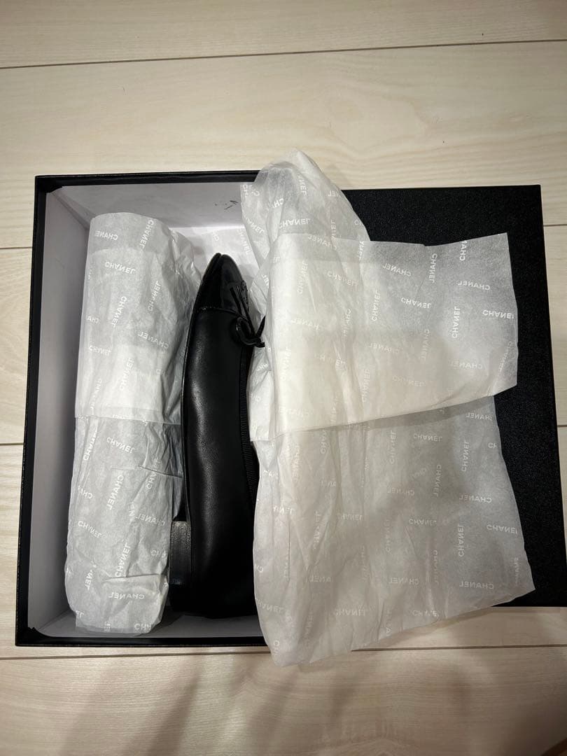【美品】【パリ本店購入】CHANEL バレリーナ(36サイズ)