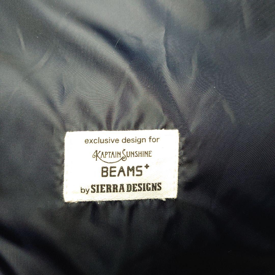 BEAMS PLUS　トリプルコラボ　ダウンベスト XL　美品　オレンジ