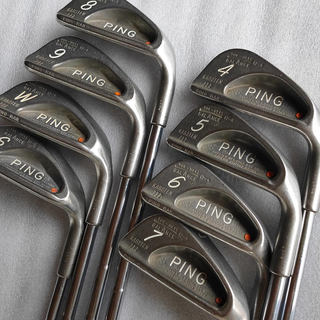 ピン PING KARSTEN Ⅲ アイアン 8本セット 5A241