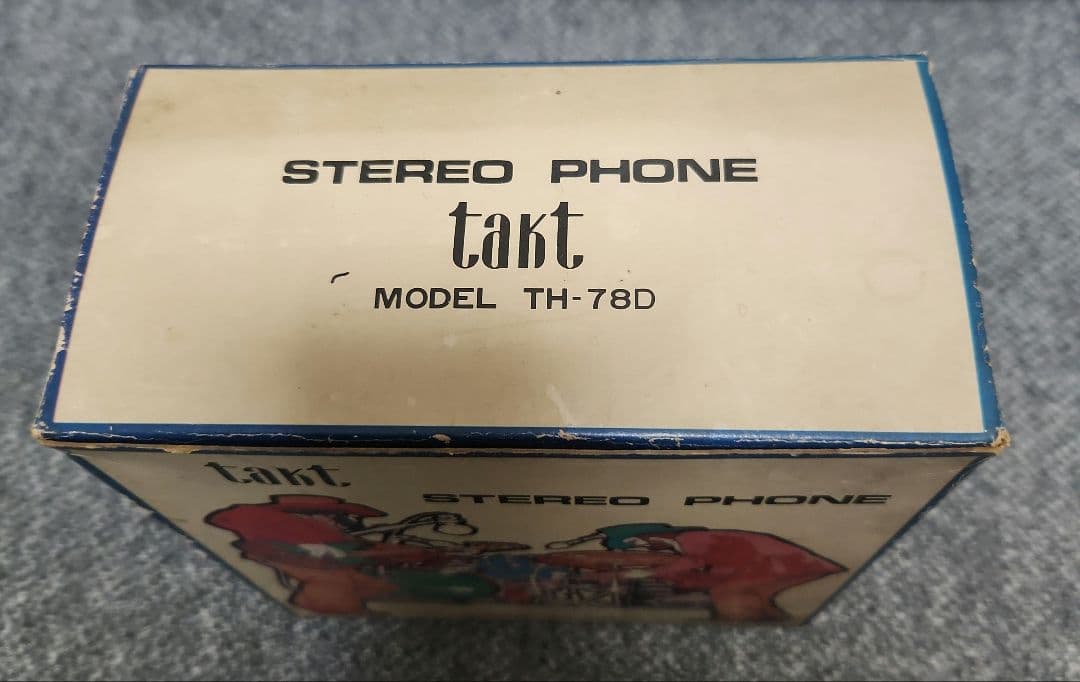 ヘッドホン stereophone takt Model TH-78D