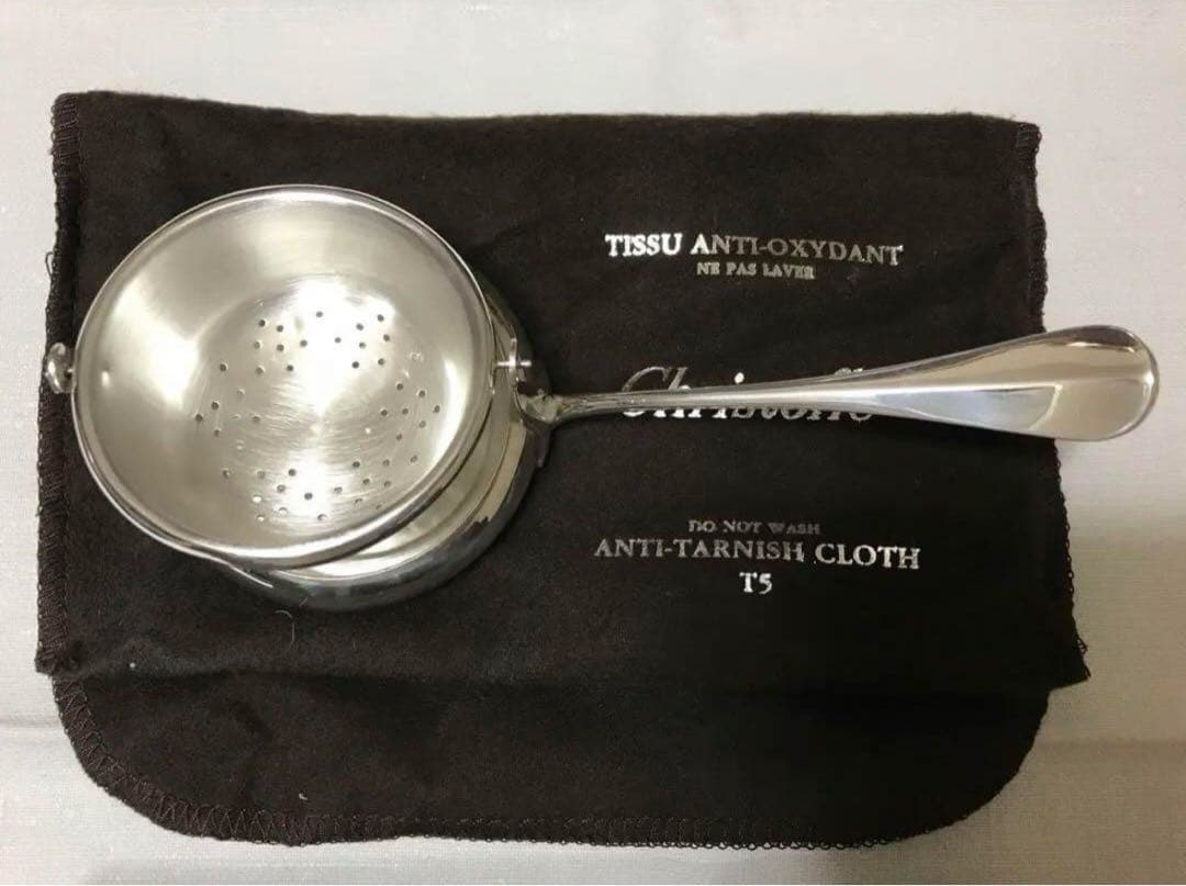 クリストフル ティーストレイナー 茶こし