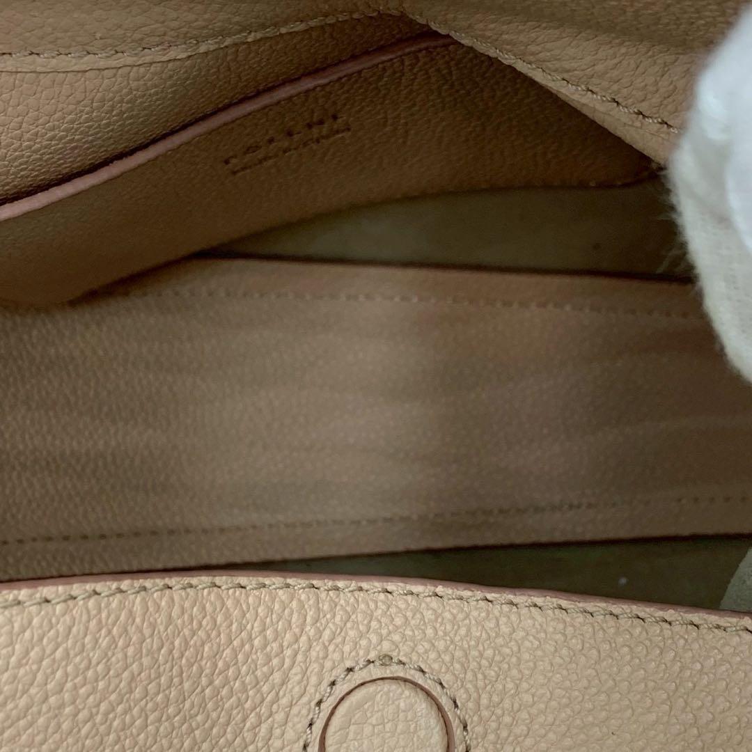 極美品 廃盤完売品 ポレーヌ トンカ 希少色 ショルダーバッグ バゲットバッグ