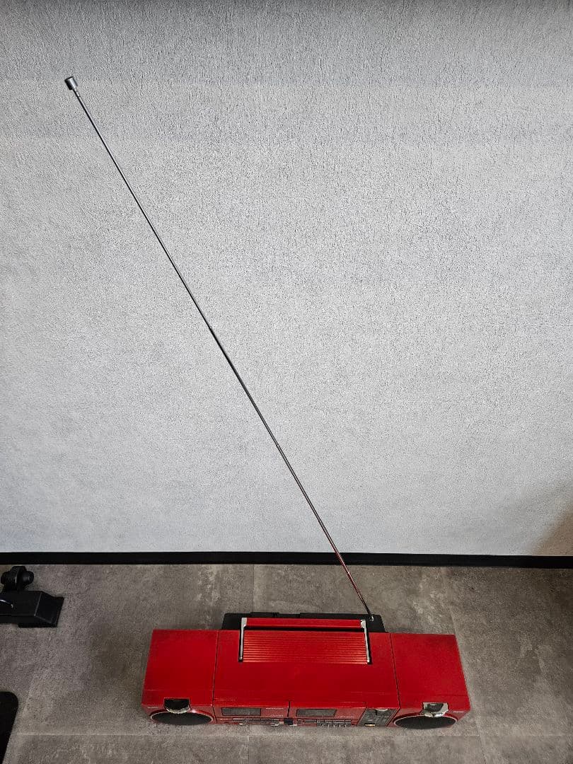 昭和レトロ希少【 SHARP QT-88 QT88 MK 2 ラジカセ　当時物