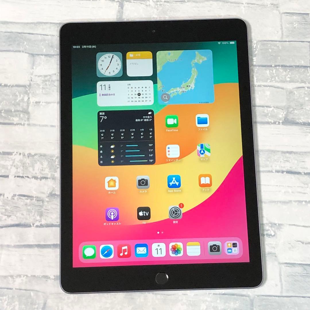 良品 iPad 第6世代 128GB wifiモデル　管理番号：362