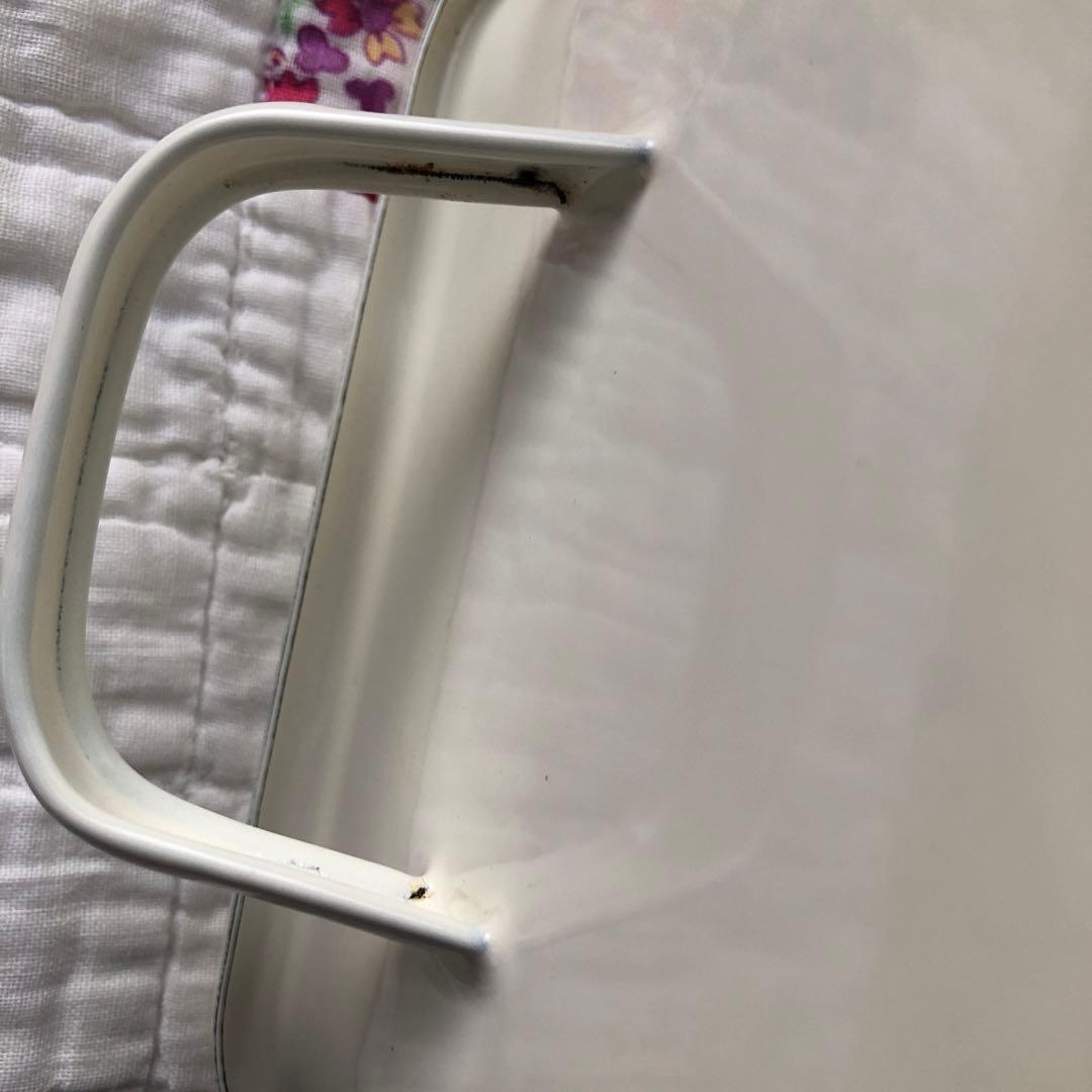 平成レトロ　マニーローズ　ホーロー容器　ミディS 廃盤品