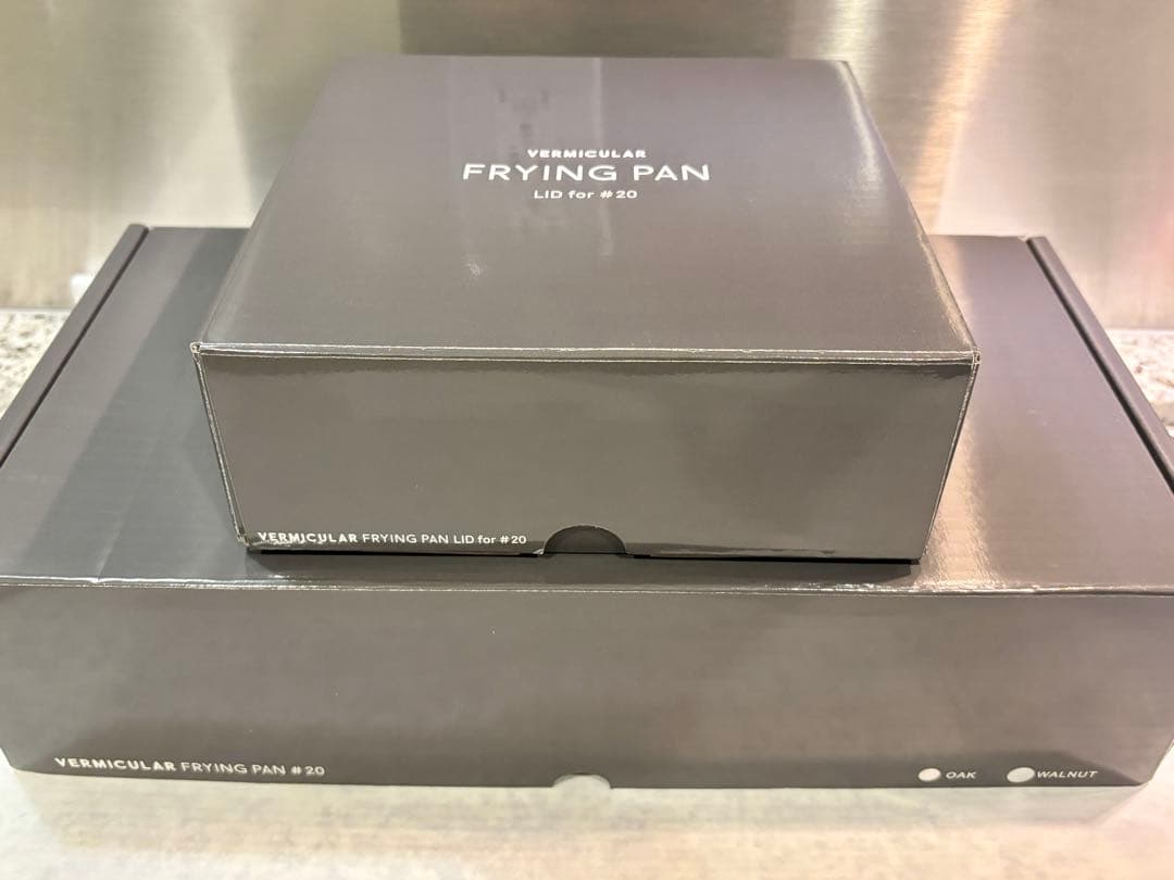 バーミキュラ フライパン 20cm + 専用ガラスリッド 20cm