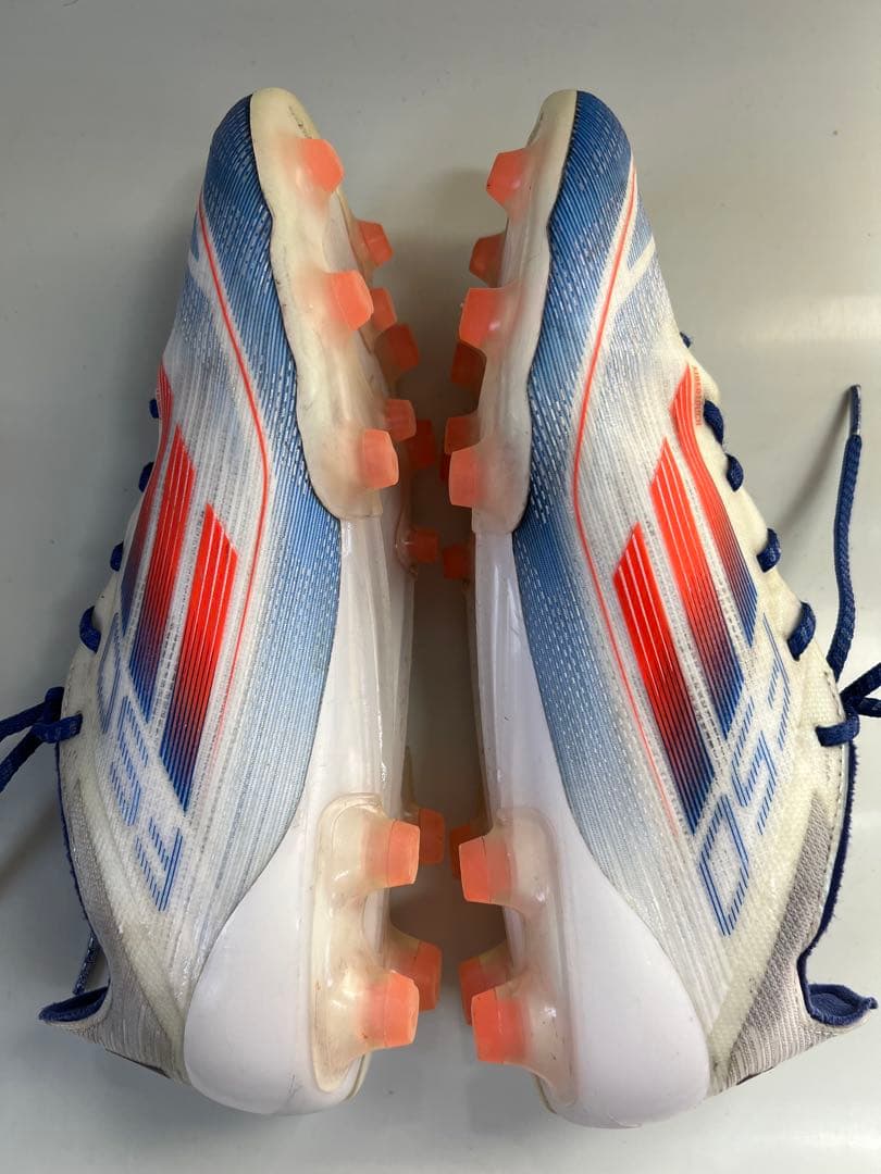 adidas F50 elite HG/AGホワイト/レッド/ブルー