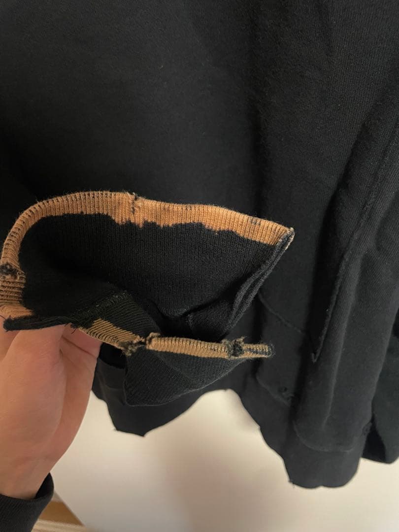 トップス ssstein OVERSIZED REBUILD SWEAT LS