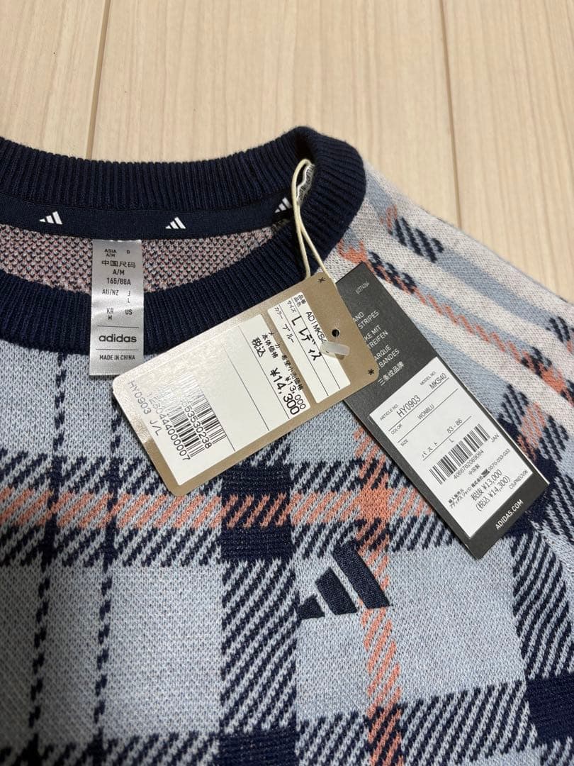 adidas ゴルフ　上下セットアップ