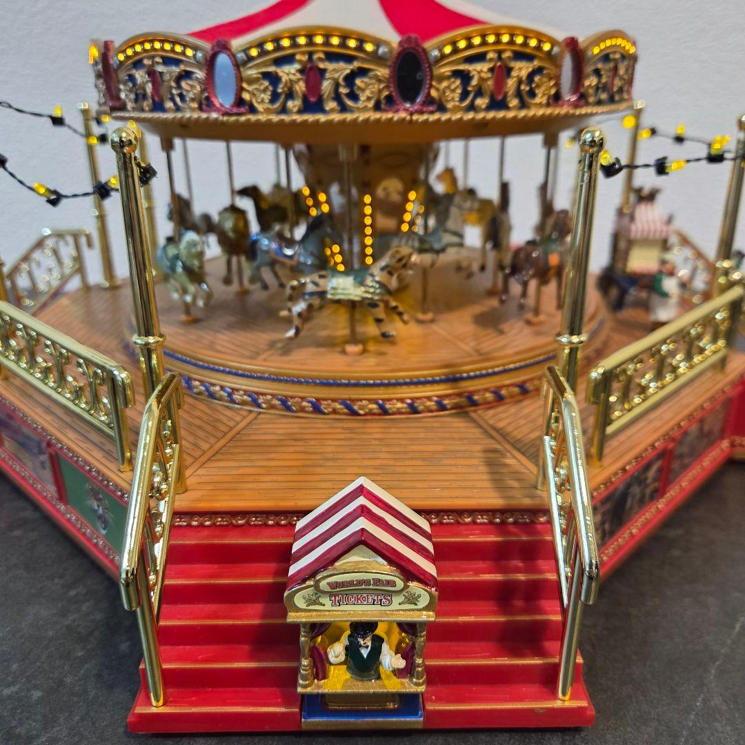【完動品】ミスタークリスマス　カルーセル　ゴールドラベル　メリーゴーランド