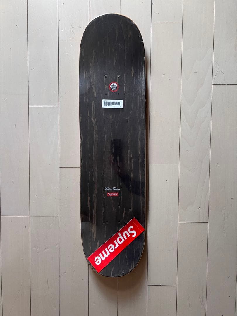 Supreme kaws スケートボード　赤