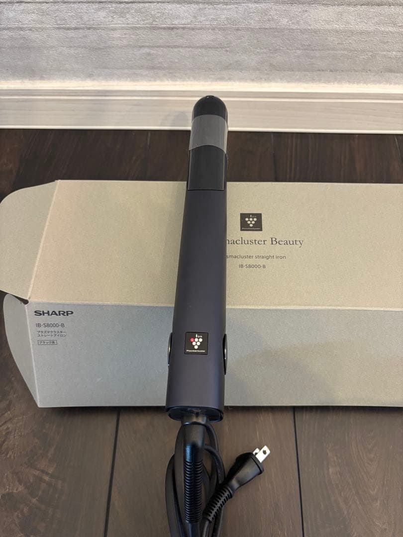 SHARP IB-S8000-Bプラズマクラスターストレートアイロン