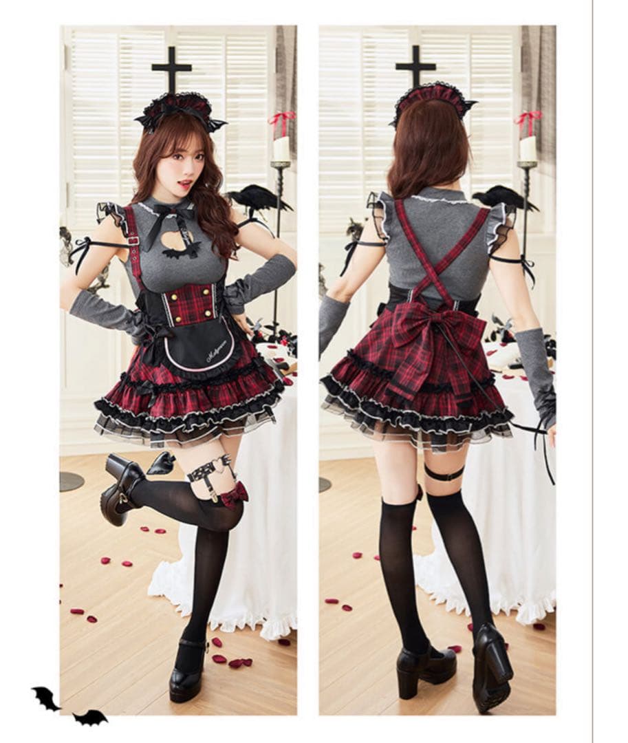 ガーリーロックサキュバスメイド【Malymoon】