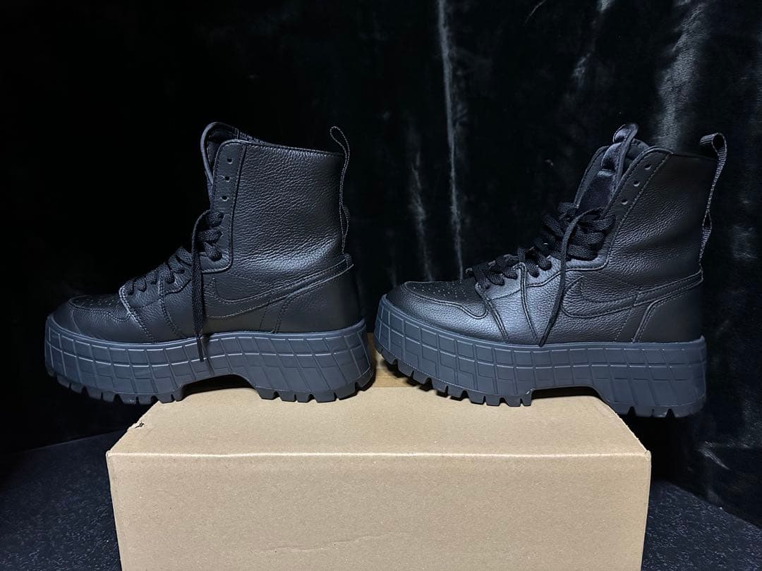 【ほぼ未使用】NIKE Air Jordan1 ブルックリン ハイ ブラック