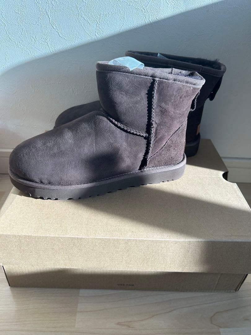 新品23cm UGG CLASSIC MINI ブラウン