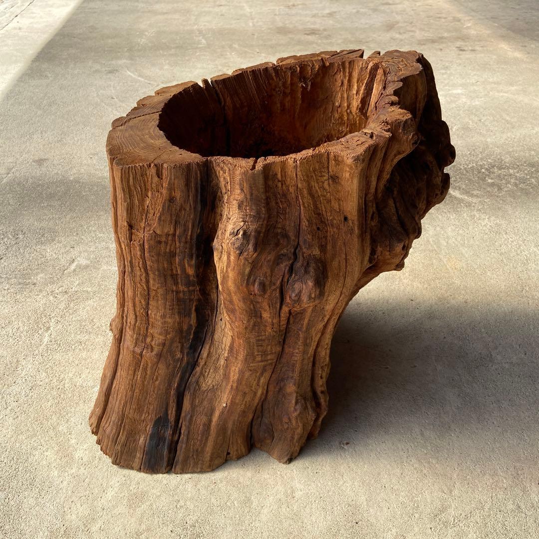 切り株　置物【オブジェ】