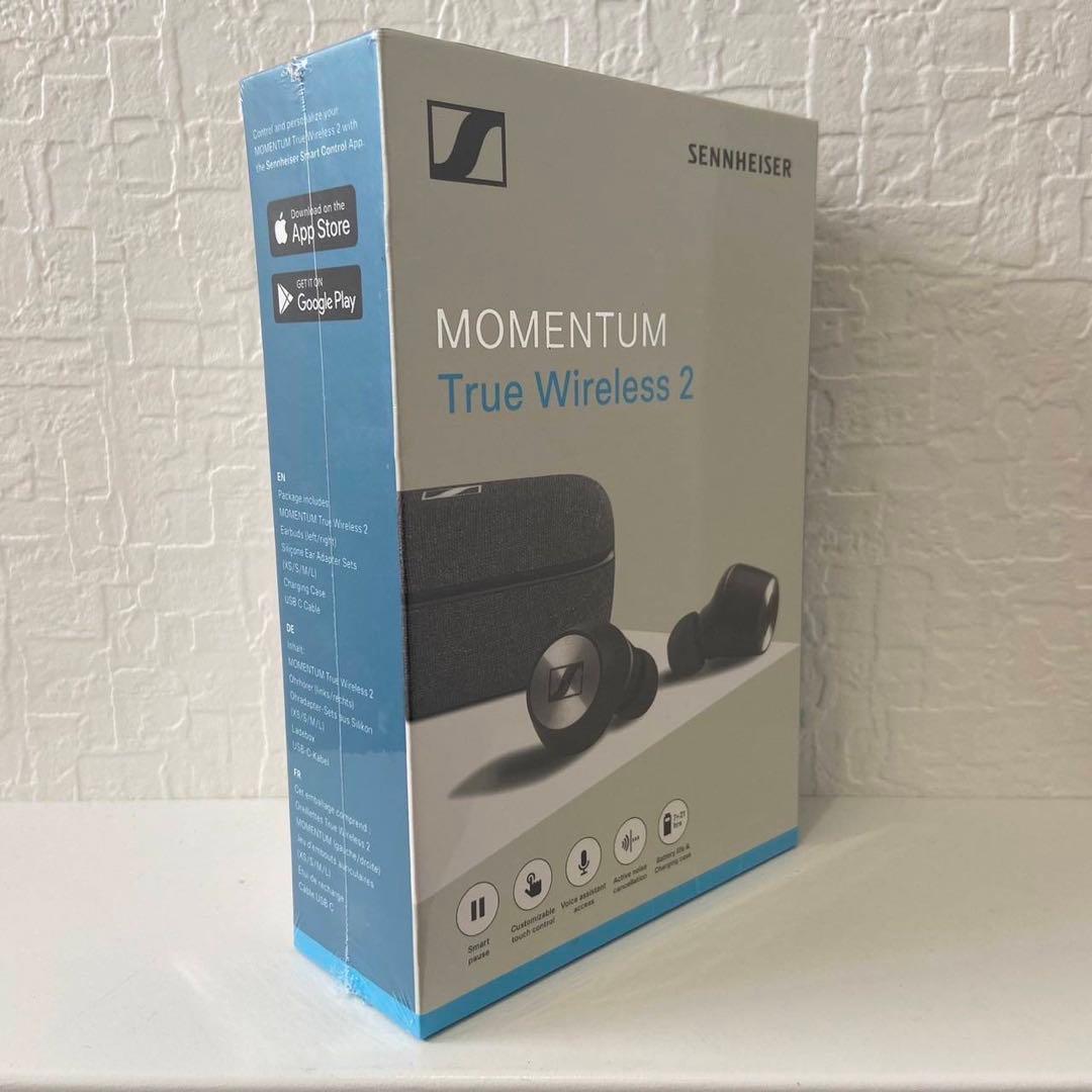 新品 sennheiser true wireless 2 ブラック qm1