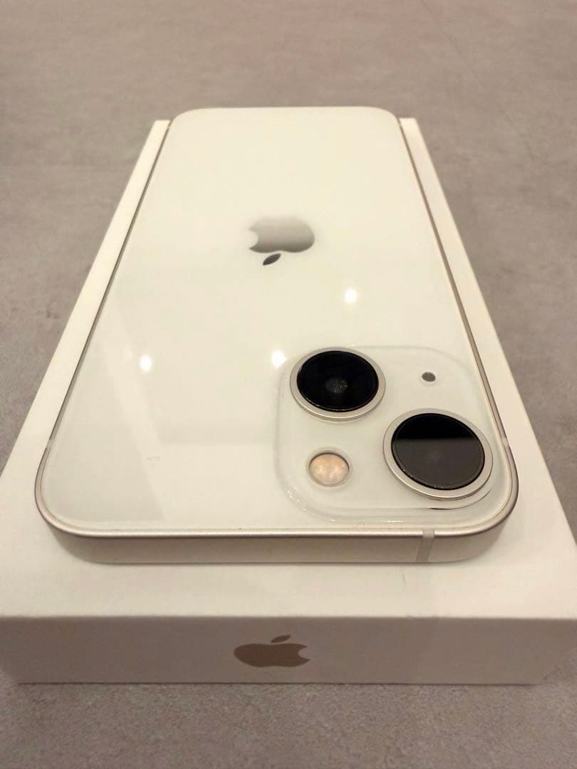 値下美品　Apple iPhone 13 mini スターライト　SIM フリー