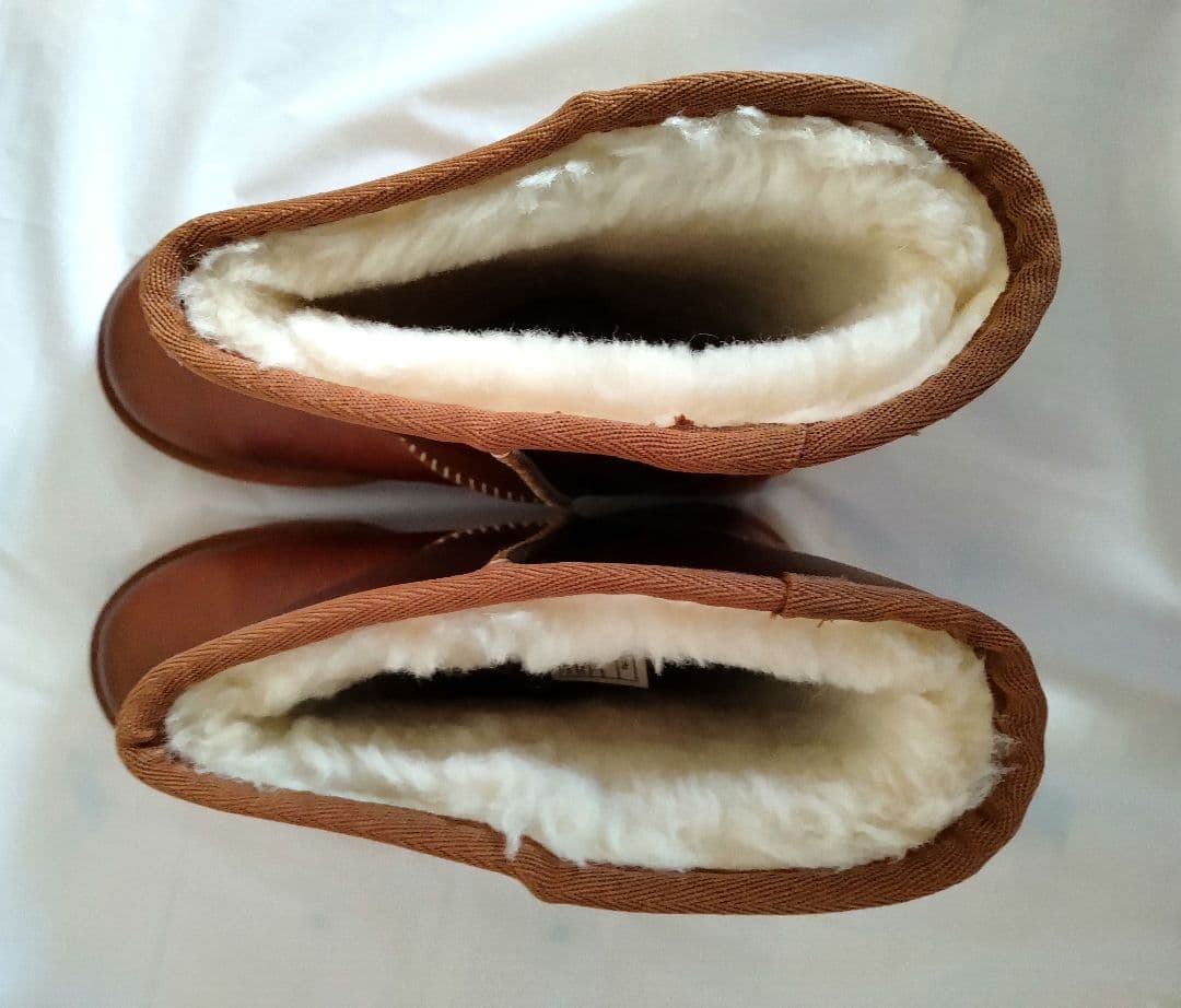 【美品】UGG クラシックショート レザーブーツ24cm