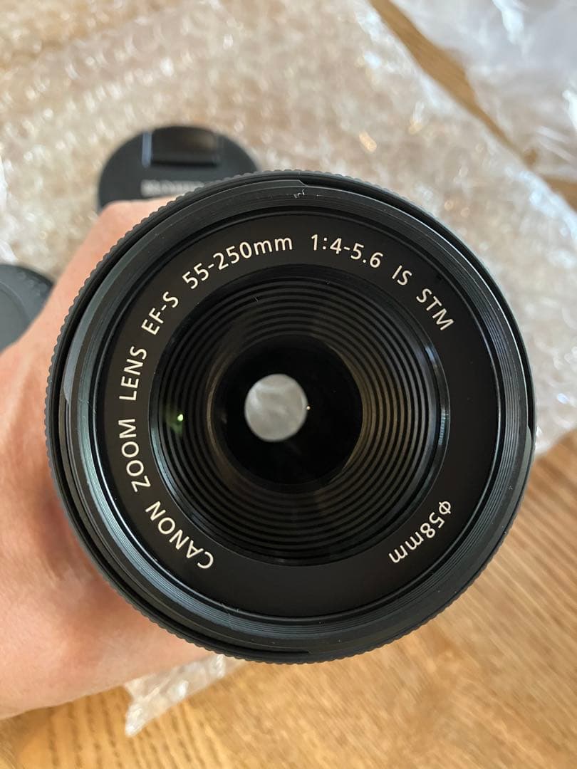 Canon 55-250mm レンズ