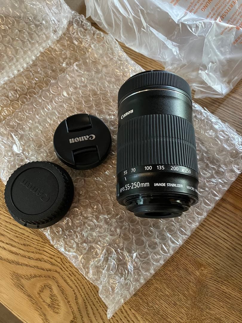 Canon 55-250mm レンズ