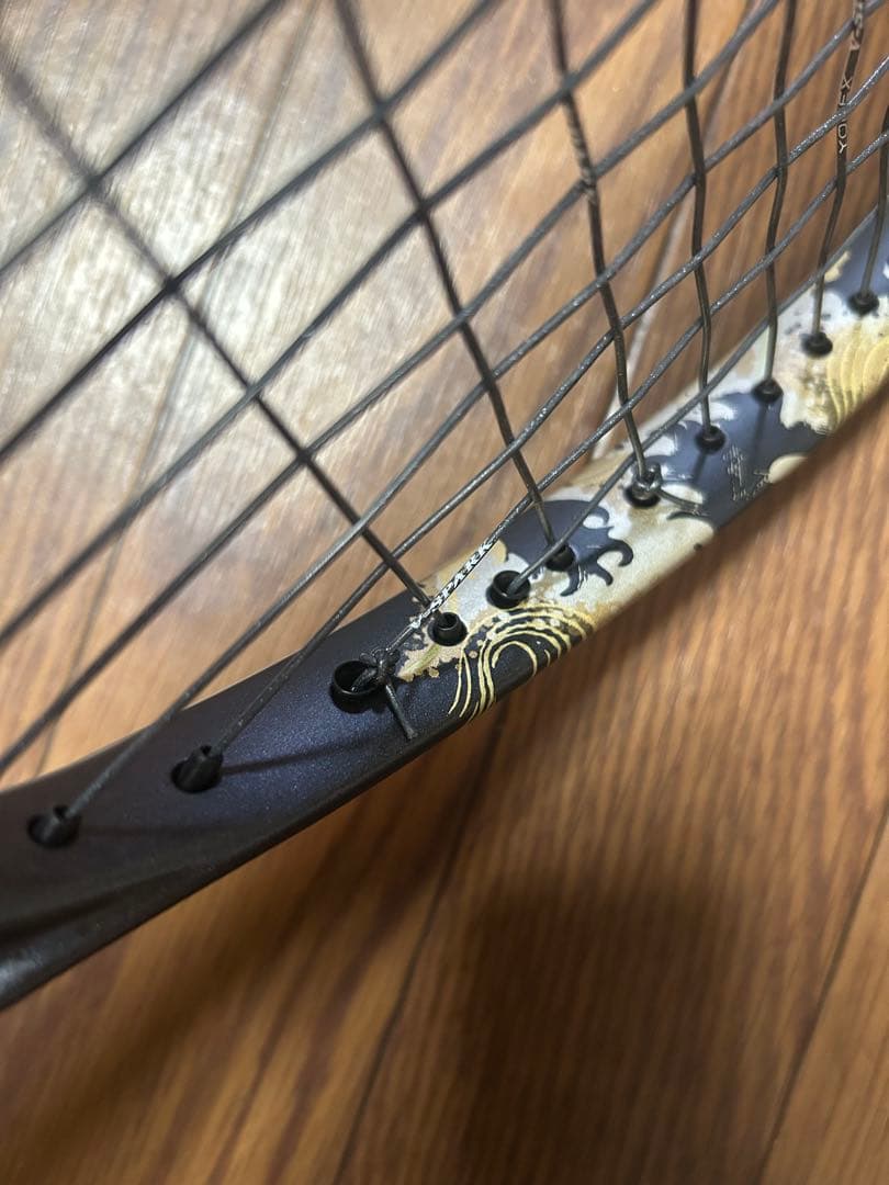 新品　未使用品　ジオブレイク80v ゴールドパープル　ガットVスパーク