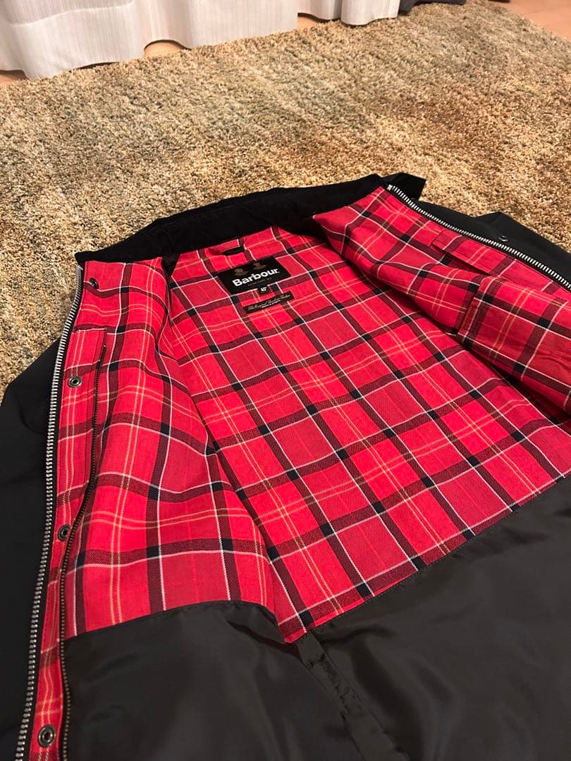 バブアー ノンワックス ビデイル MCA0784 黒 サイズ40 BEDALE